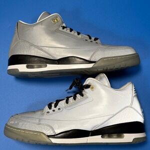 Jordan 3 Retro 5Lab3 Silver 631603-003 Size 13